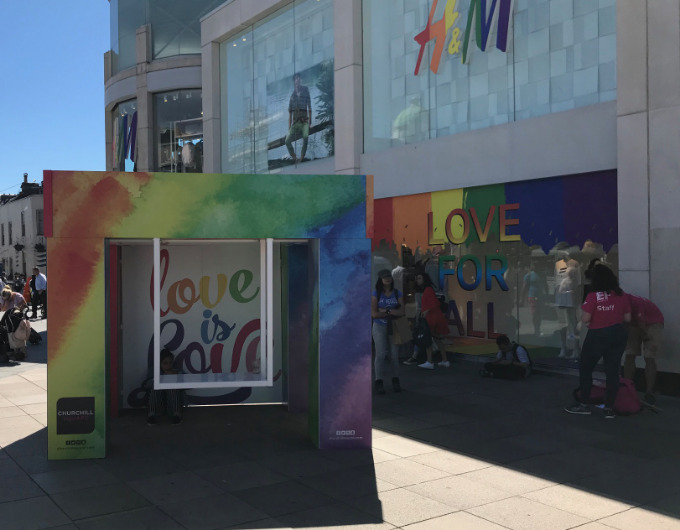 Churchill Square Love is Love 2018